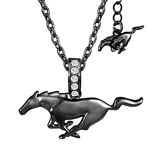 500x500 Sterling Silver Ford Mustang Charm