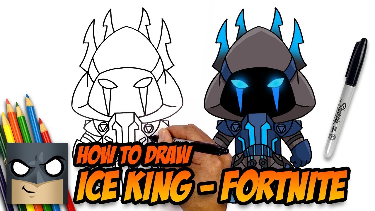 1280x720 How To Draw Fortnite Ice King Step