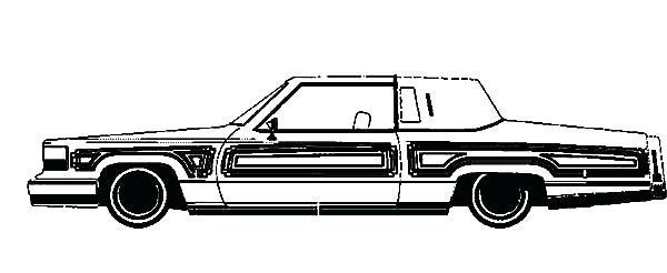 600x246 Coloring Pages Lowrider Coloring Pages Cool Drawing Custom Cars