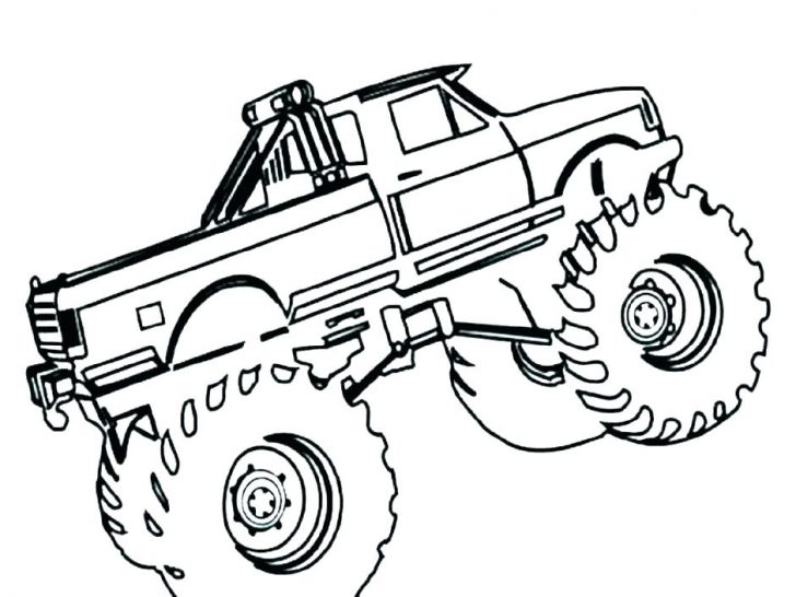 728x546 Ford Pickup Truck Coloring Pages Trucks Licious Free Printab Old