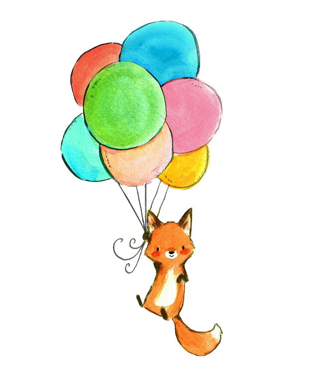 1000x1201 fox balloons i would love to get this on my forearm