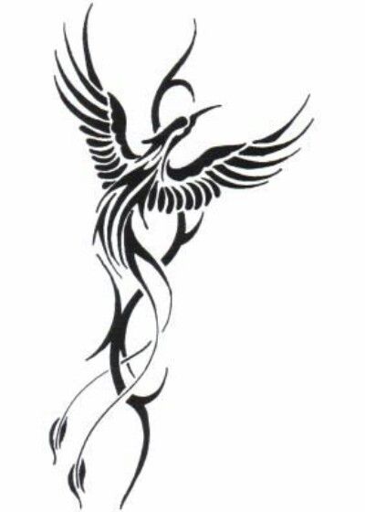 400x560 tattoo tattoo tattoos, tribal phoenix tattoo, tattoo designs
