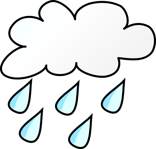 594x565 Rainy Weather Clip Art Free Vector In Open Office Drawing
