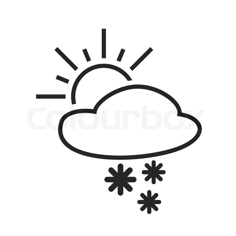800x800 Weather Forecast Icon Editable Stock Vector Colourbox