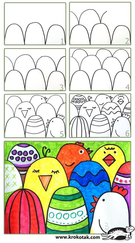 474x848 How To Make An Easy Easter Postcard