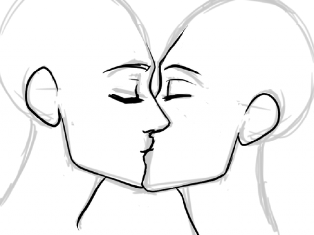640x480 Free Drawn Kisses, Download Free Clip Art