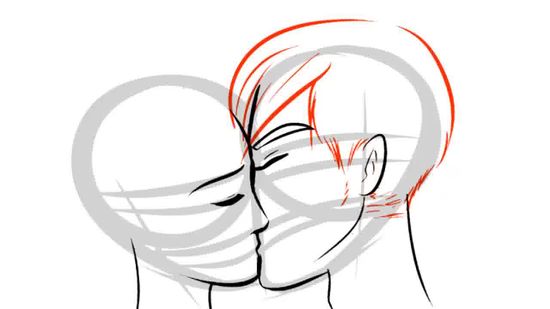 Forehead Kiss Drawing Free Download On Clipartmag 1560