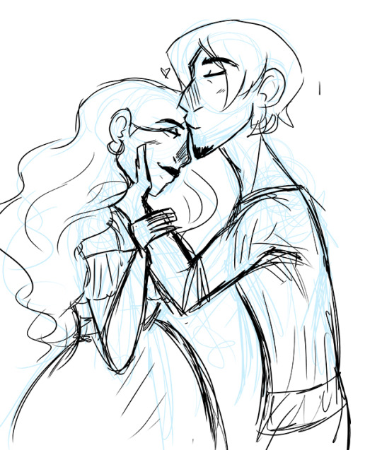 540x637 I'm Feeling A Forehead Kiss For The Very Tall Hector And His Teeny