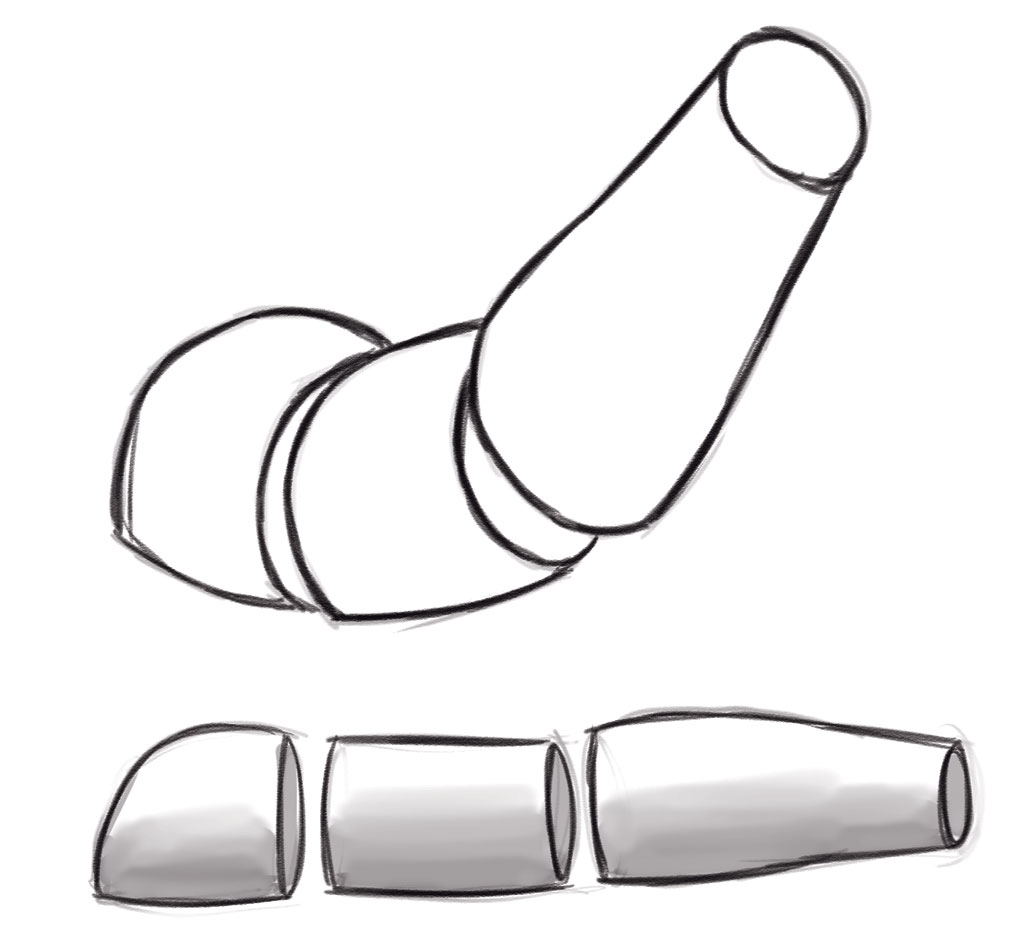 1021x950 How To Draw Foreshortening For Character Poses