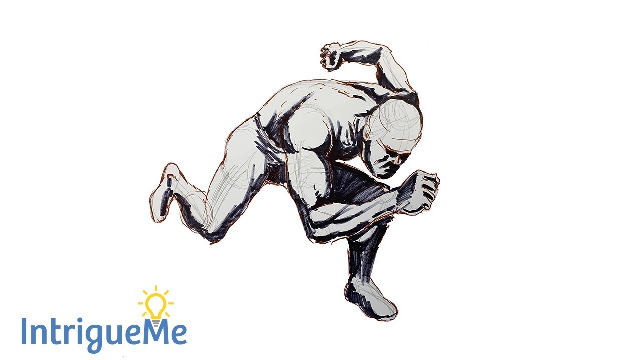 1280x720 How To Draw A Person Running