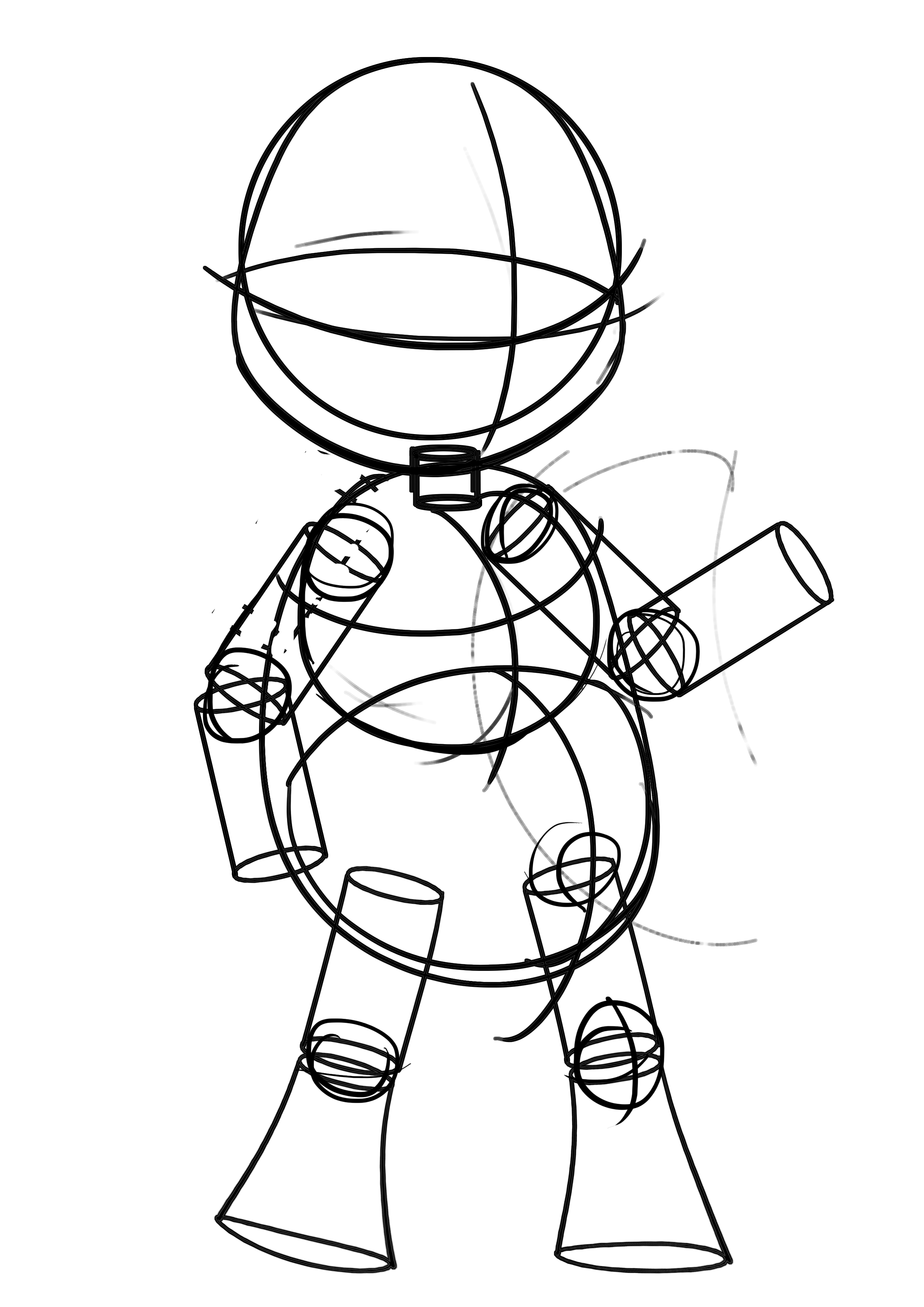 2480x3508 Collection Of Free Foreshortening Drawing Person Download On Ui Ex