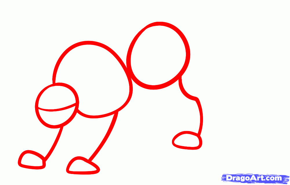 1000x638 How To Draw A Cartoon Jaguar, Step