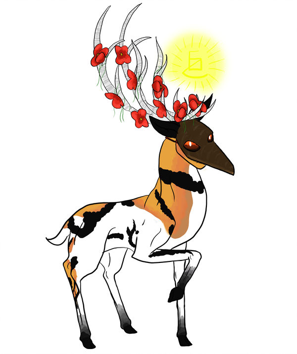 600x715 The Endless Forest Drawing Koi Pelt