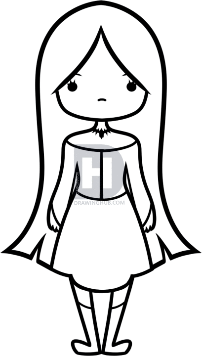 409x720 Scene Kid Drawing