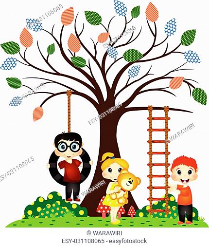 430x507 Drawing Under Tree Stock Photos And Images Age Fotostock