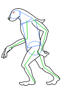 260x364 How To Draw The Forest Spirit From Princess Mononoke