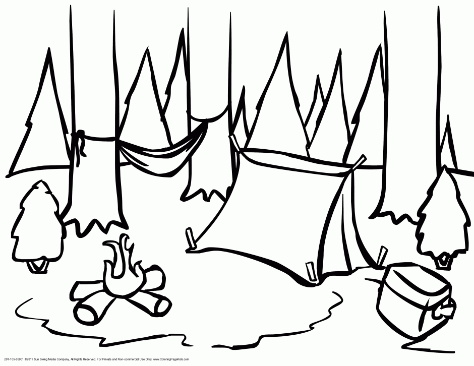 940x726 Fire Station Coloring Pages For Kids