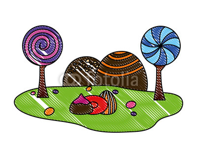 400x320 Forest Landscape Sweet Candies Scene Buy Photos Ap Images
