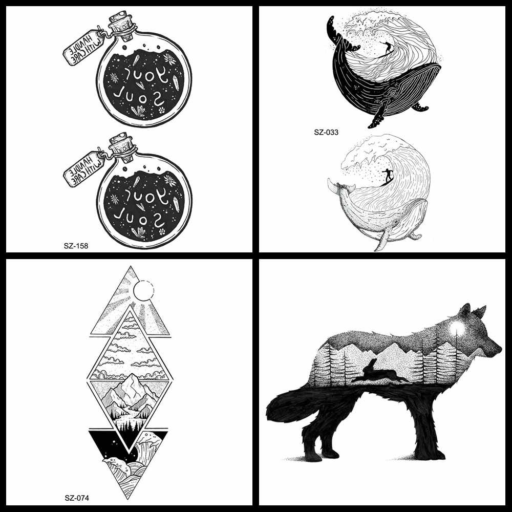 1000x1000 Detail Feedback Questions About Black Drifting Bottle Fake Tatoo