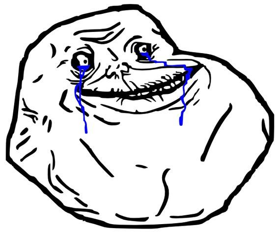 570x474 Forever Alone Head House Of Grafix