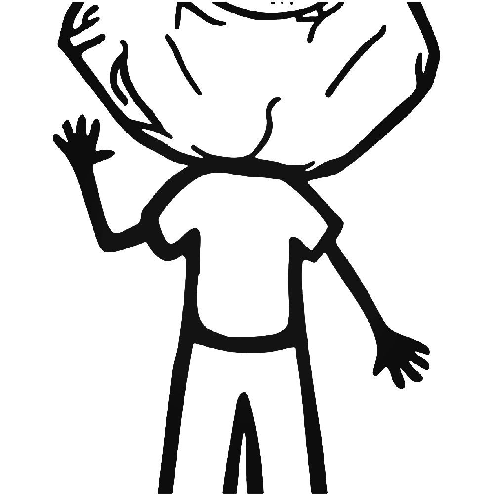 1000x1000 Forever Alone Lonely Guy Internet Meme Sticker