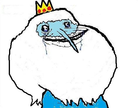 472x369 Ice King Forever Alone Adventure Time Know Your Meme