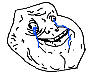 300x250 Forever Alone Dude