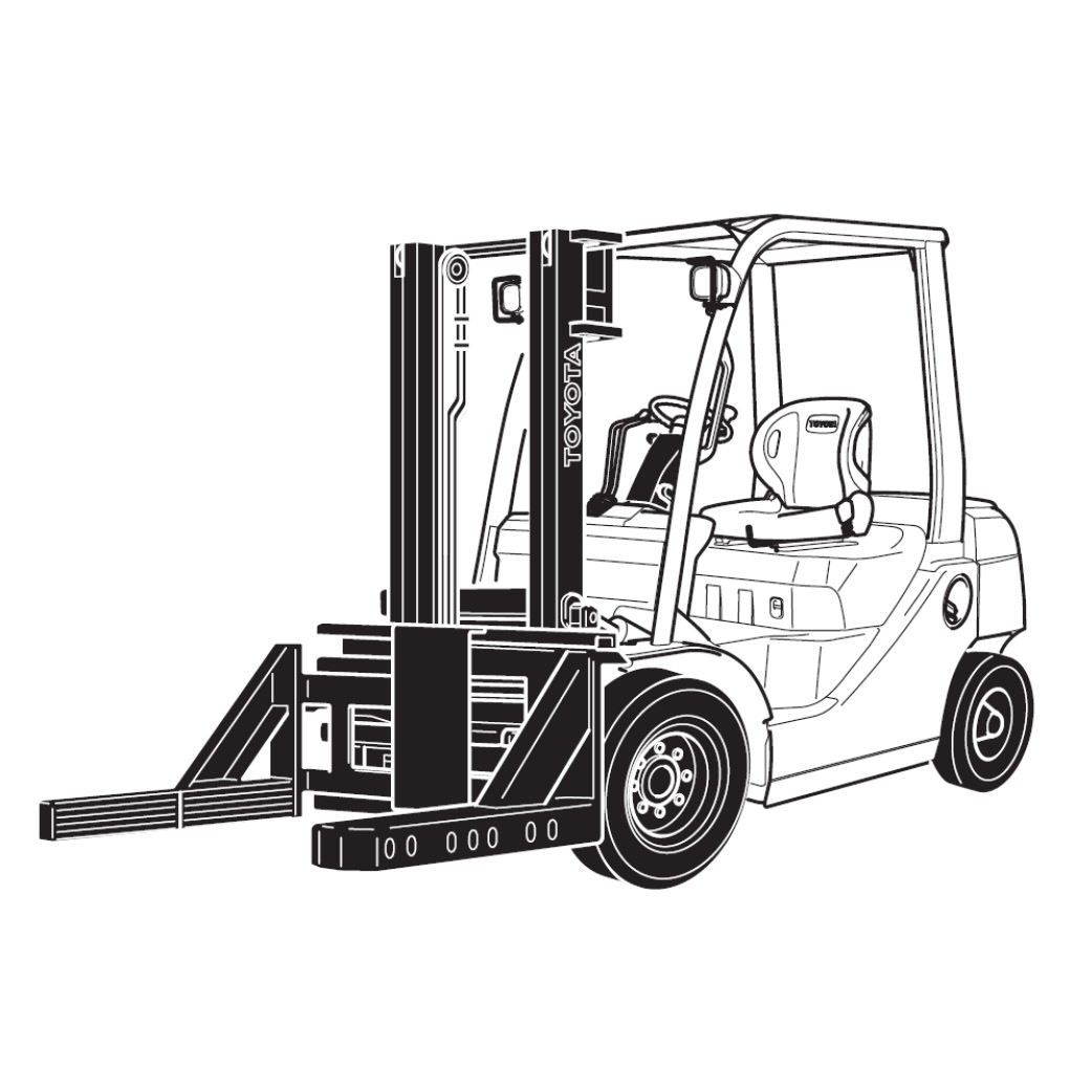 Forklift Drawing | Free download on ClipArtMag