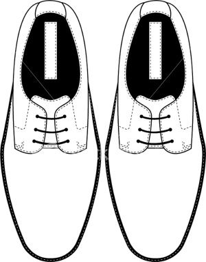 300x380 shoes spec drawings shoe template, shoes