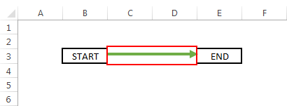 410x151 drawing a line in excel how to draw line in excel