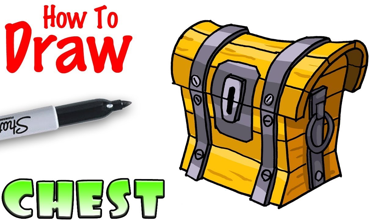 1280x720 How To Draw The Chest Fortnite