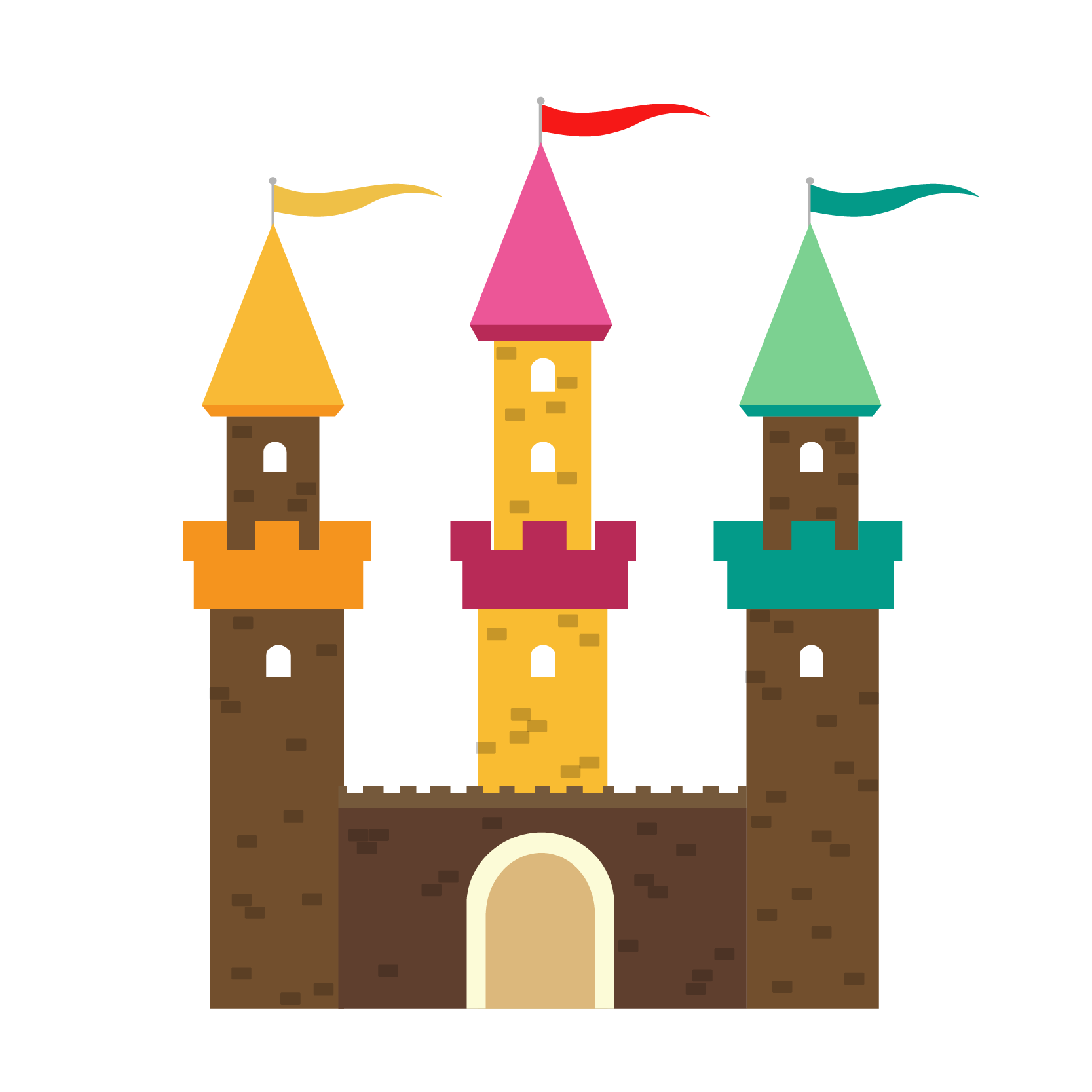 1667x1667 Collection Of Free Castle Vector Drawing Download On Ui Ex