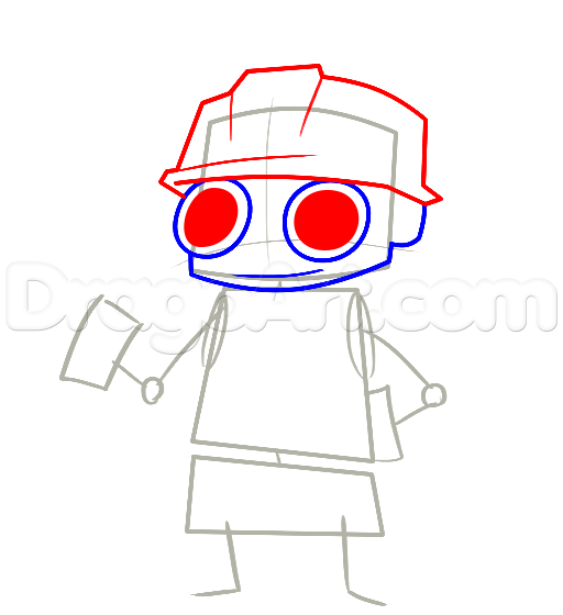 512x560 draw the engineer from team fortress step
