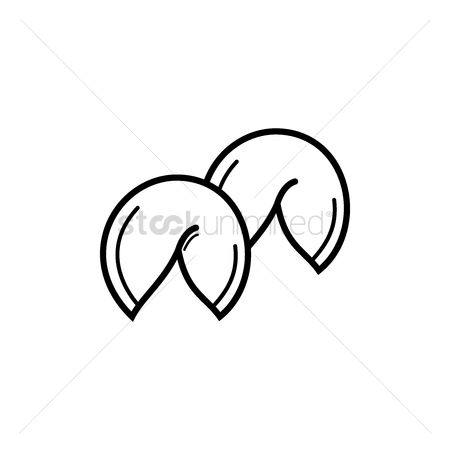 450x450 Free Fortune Cookie Stock Vectors Stockunlimited