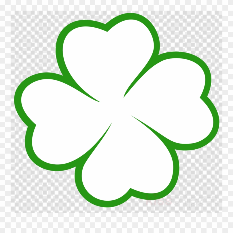 880x880 Trebol De Hojas Clipart Four Leaf Clover Drawing