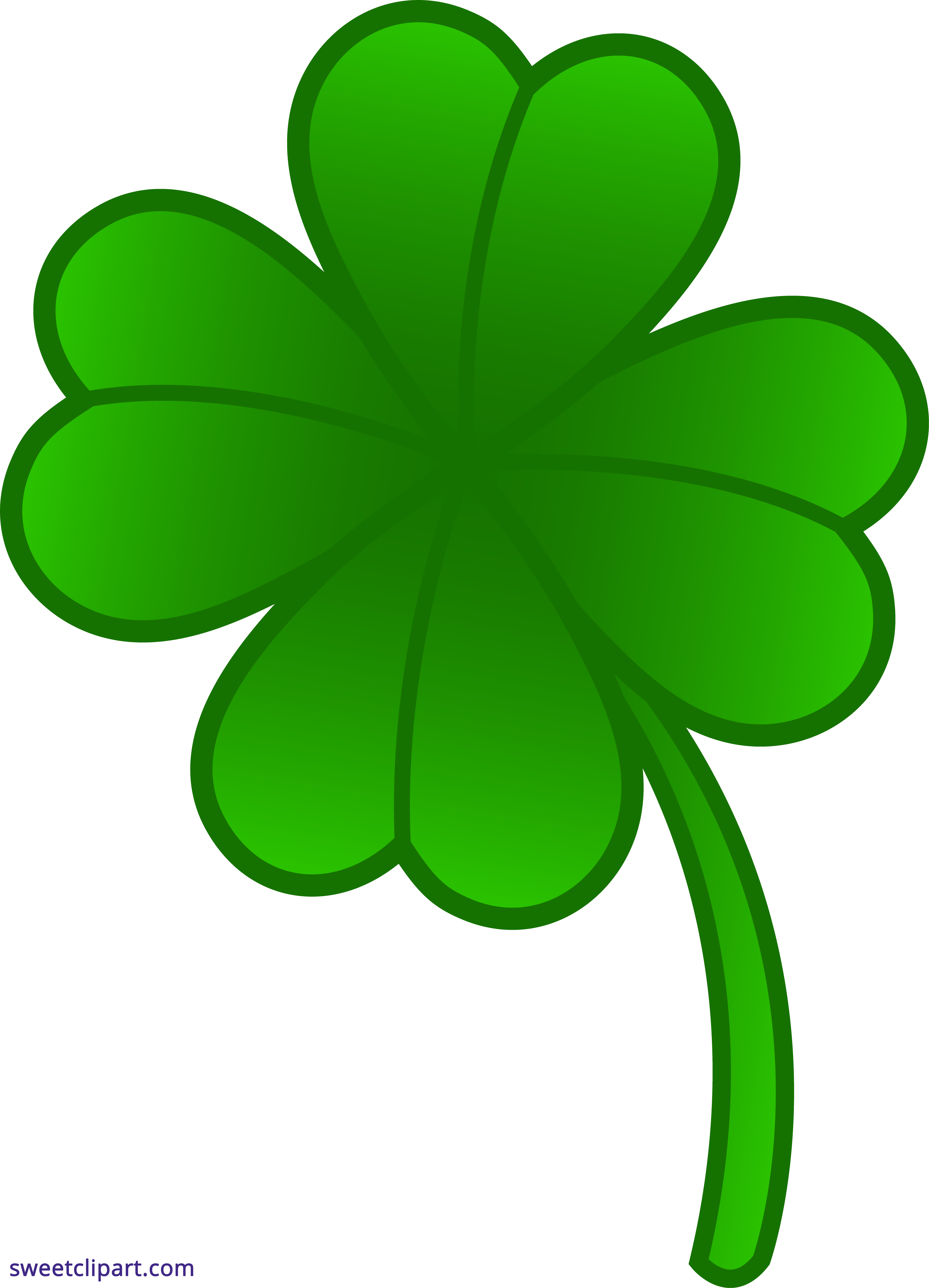 4865x6742 Collection Of Free Clover Drawing Four Leaf Download On Ui Ex