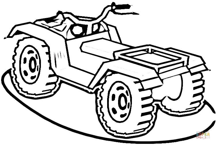 750x505 Four Wheeler Coloring Pages Printable Free Coloring Pages