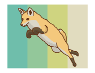 190x147 Fox, Animal, Comic, Drawing Baby Cap Spreadshirt