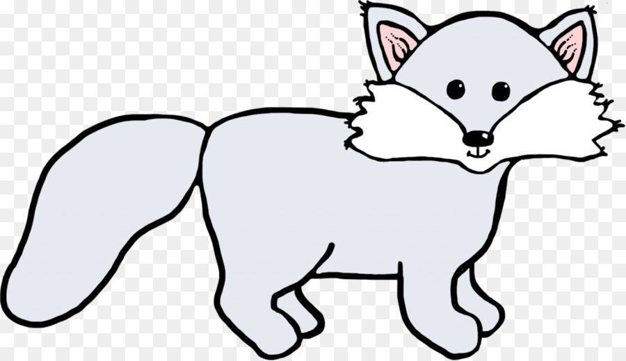 900x520 Fox, Drawing, White, Transparent Png Image Clipart Free Download