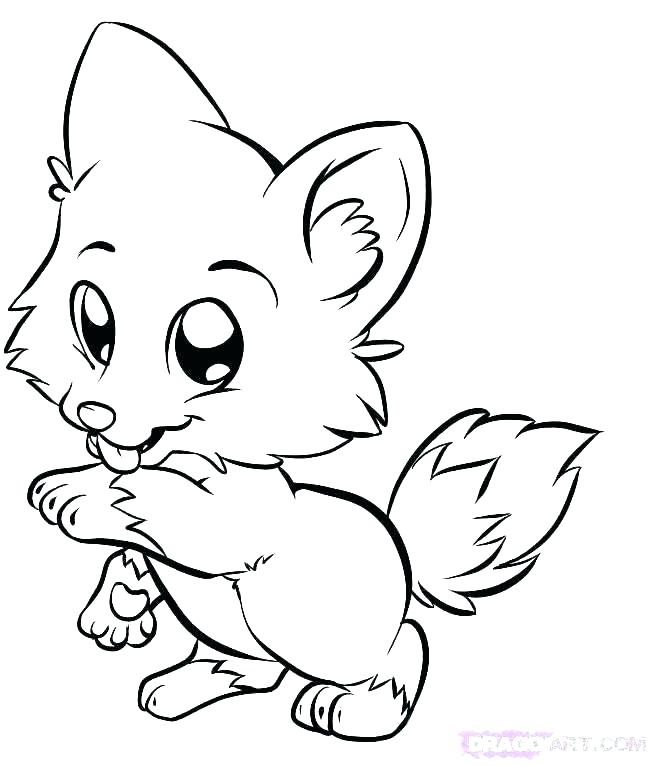 652x766 How To Draw A Baby Fox How To Draw A Baby Fox Step Easy To Draw