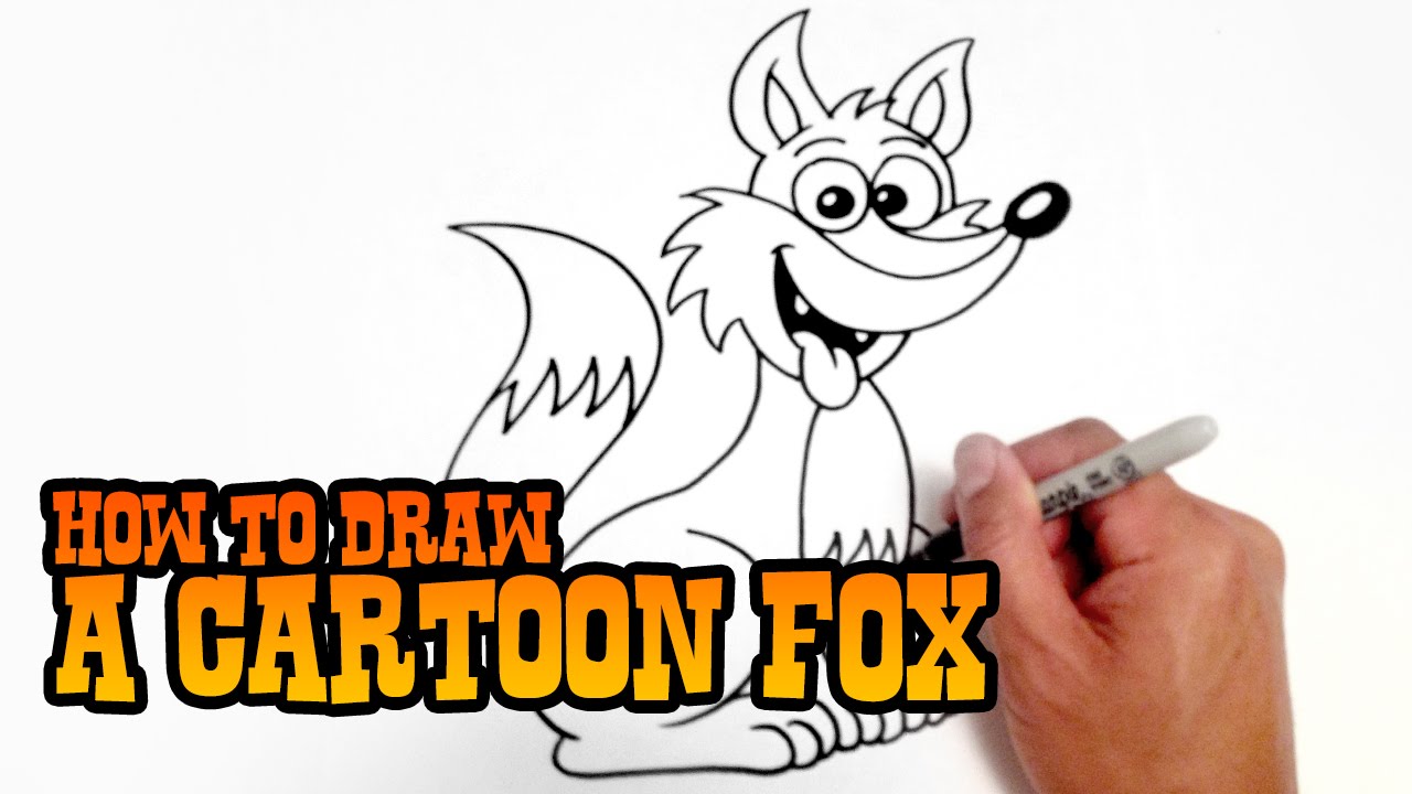 1280x720 How To Draw A Cartoon Fox