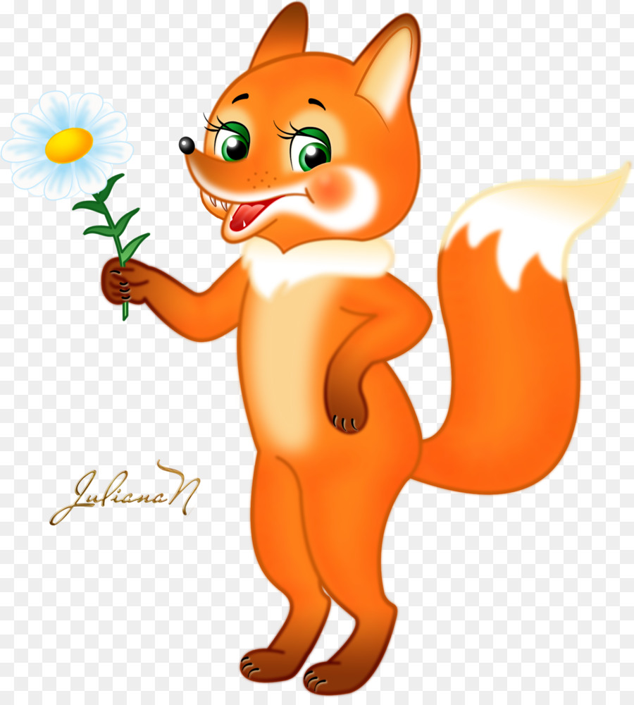 900x1000 Wolf, Fox, Cartoon, Transparent Png Image Clipart Free Download