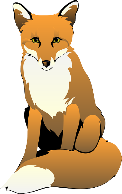 404x640 Cute Fox Clipart Free Clipart Images Logo Art Fox Drawing, Fox