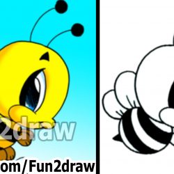 250x250 Fox Drawing Easy Step