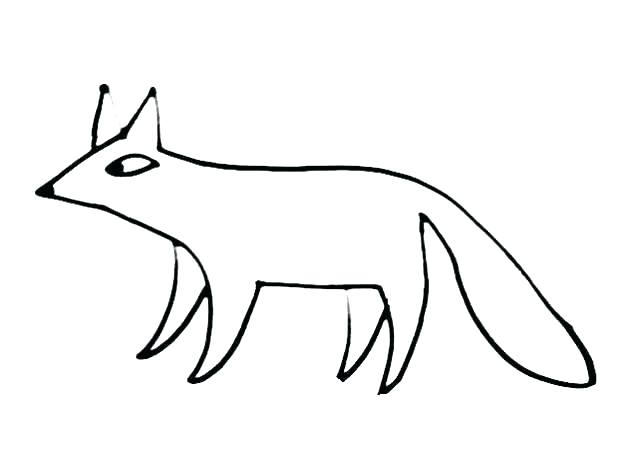 620x452 Red Fox Coloring Pages Red Fox Coloring Pages