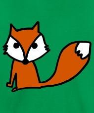 190x228 Fox Drawing Kiddo Shirts