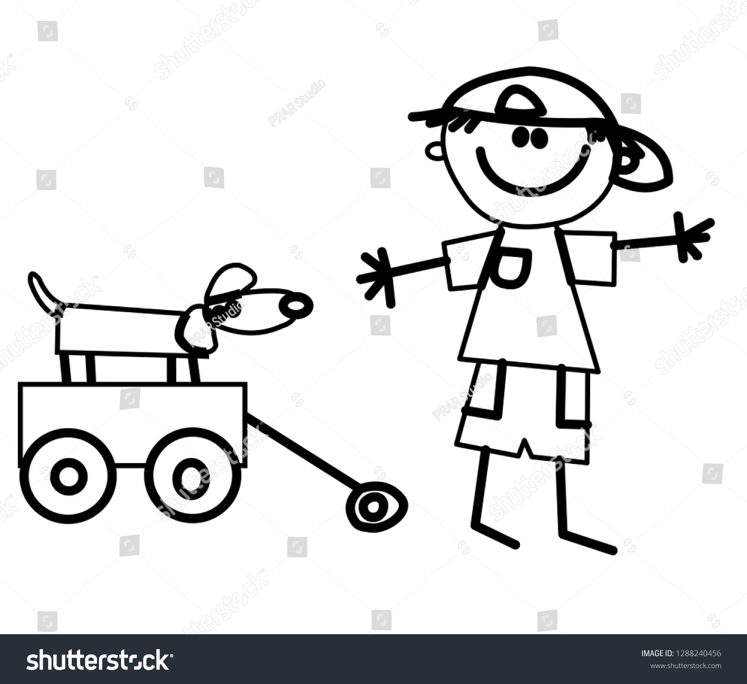 1500x1374 Cartoon Drawing For Character Fox Brain Book Fruit Of A Kid Fish