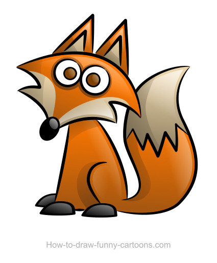 425x515 Fox Drawings