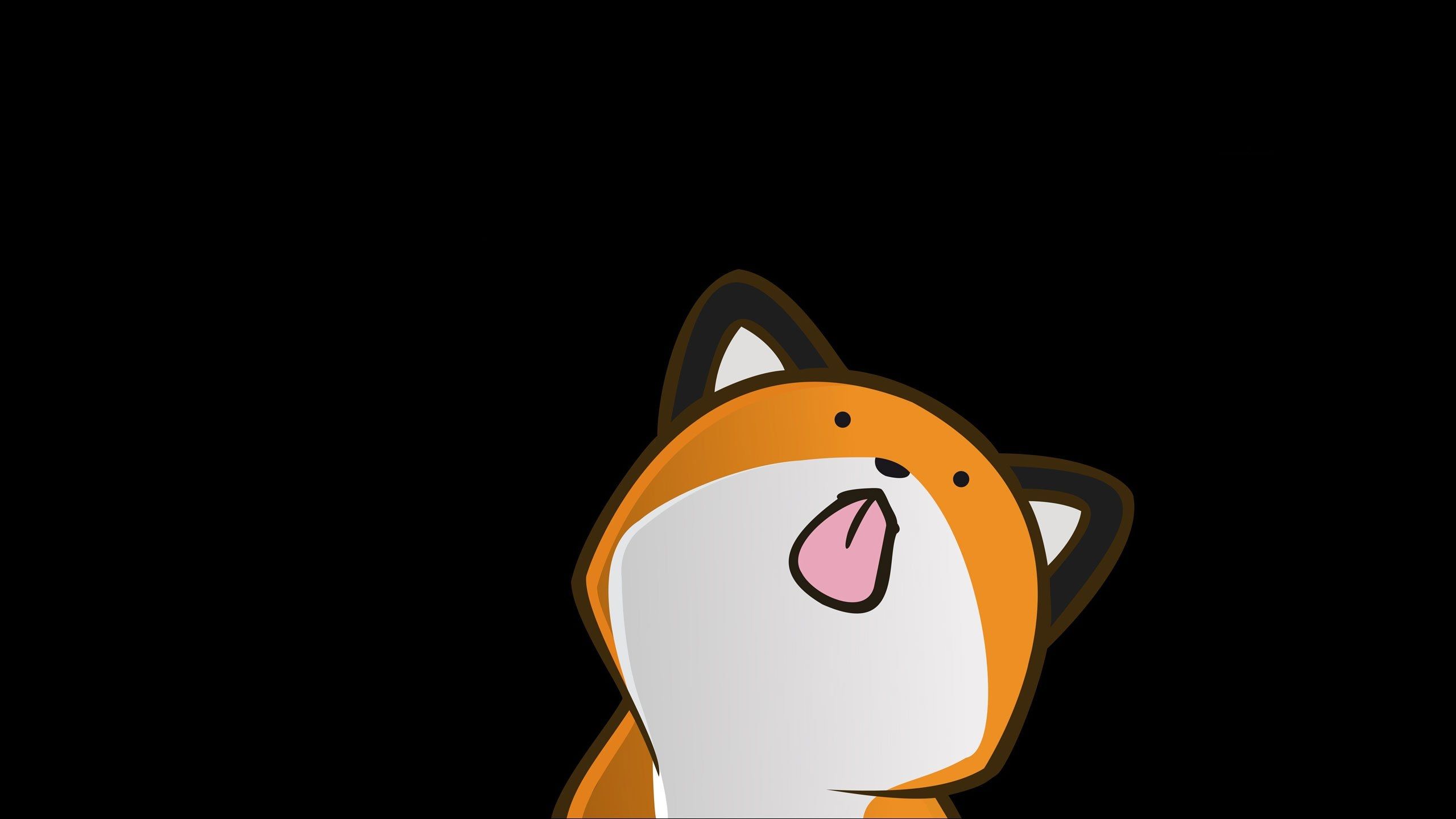 2560x1440 Cute Cartoon Fox Wallpapers
