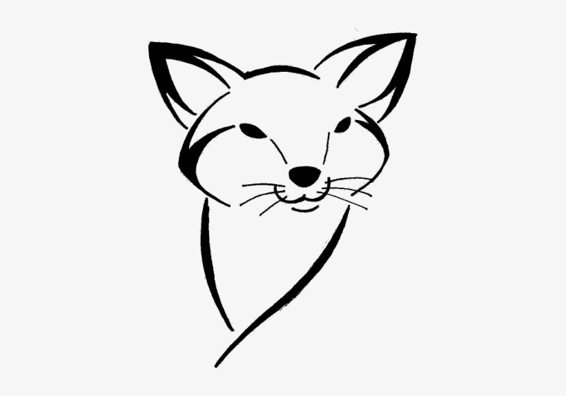 820x574 Pix For Gt Fox Head Drawings